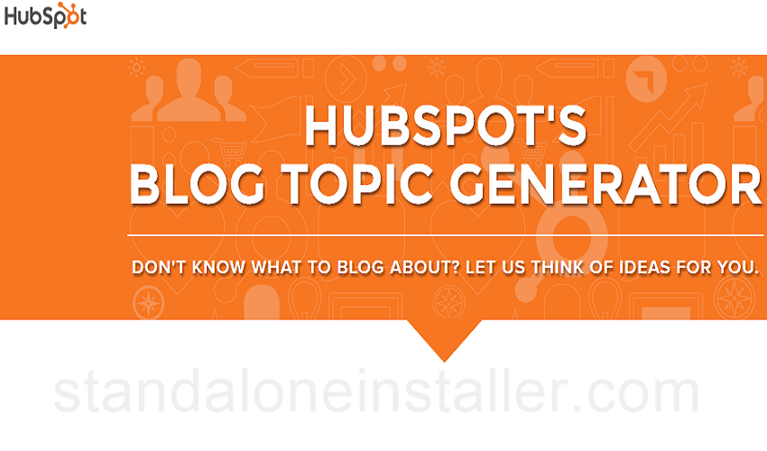 HubSpot's Blog Topic Generator