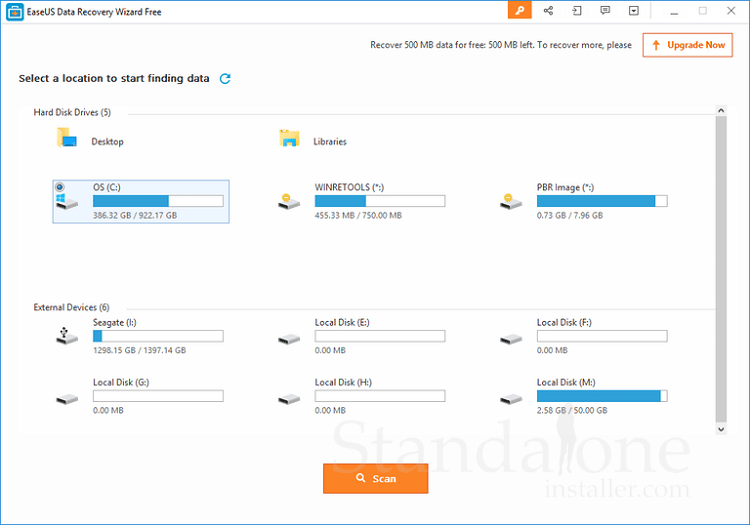 EaseUS Data Recovery Wizard