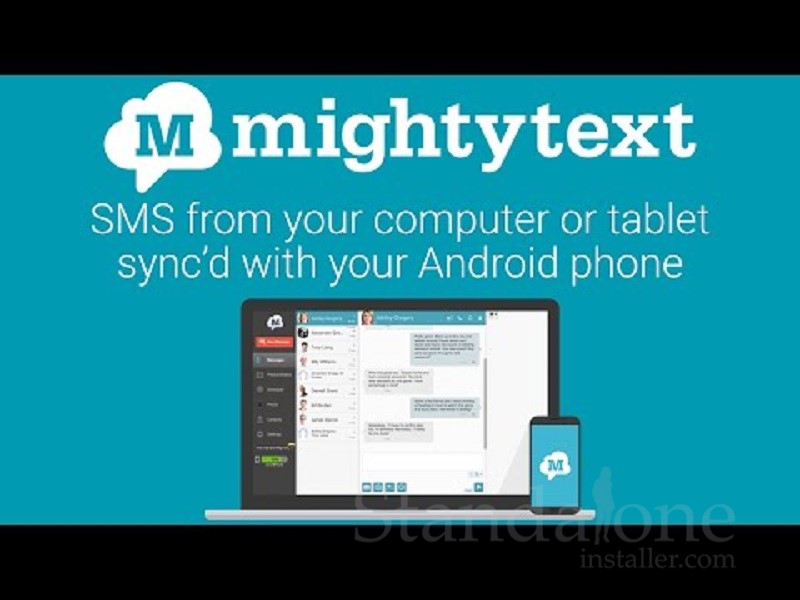 mightytext app on windows phone