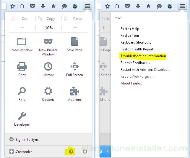 firefox-troubleshooting-information