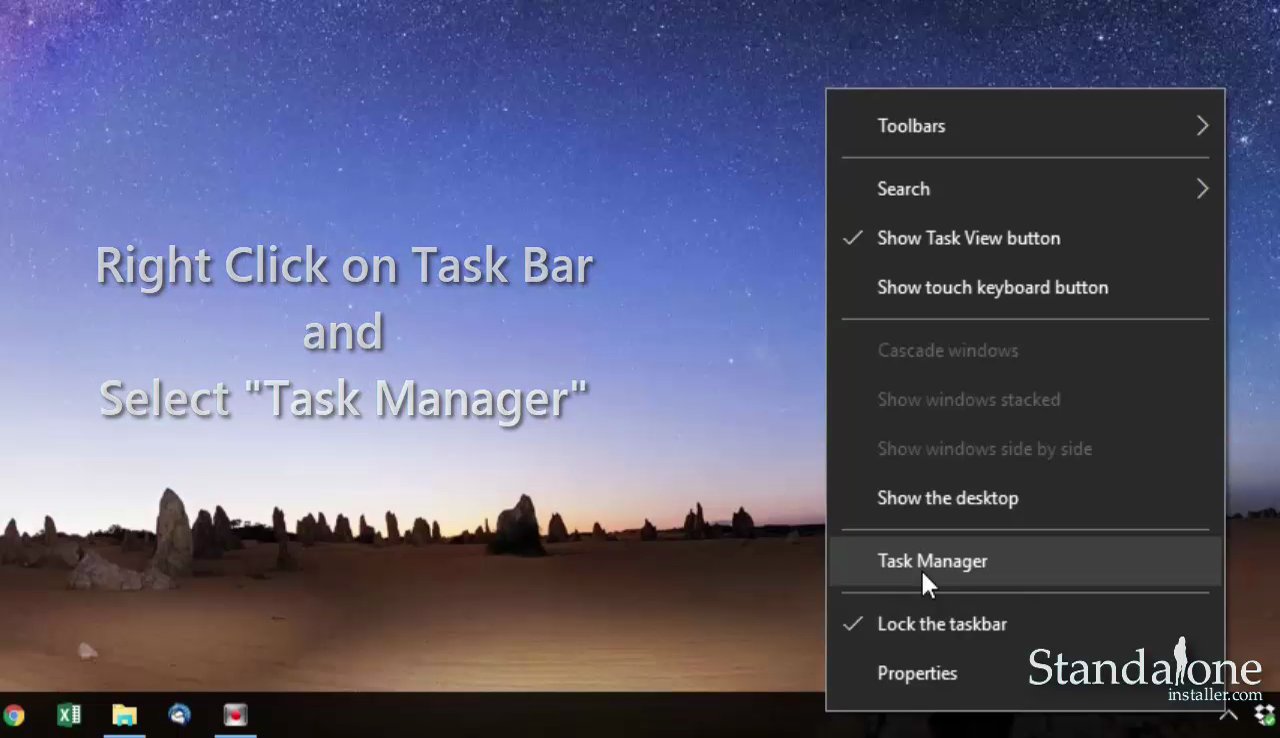 Start Task Manager