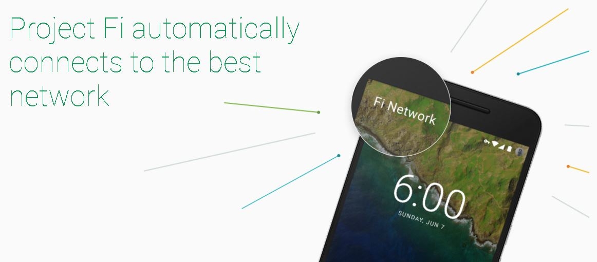 Google-fi connects the mobile to best available wifi automatically